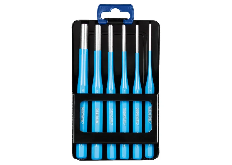 GEDORE 6-piece pin punch set, catalogue image no. 1