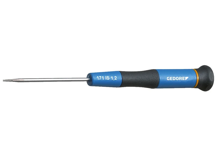 GEDORE electronics screwdriver for slotted screws, catalogue image