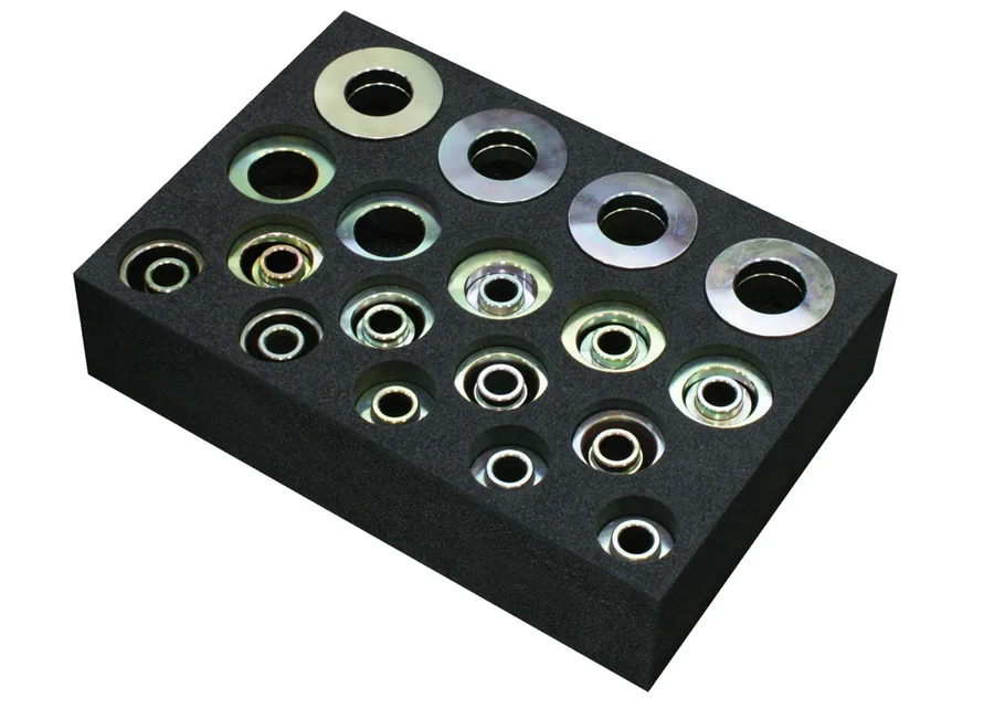 GEDORE Automotive universal bonded rubber bush tool set, catalogue image no. 1