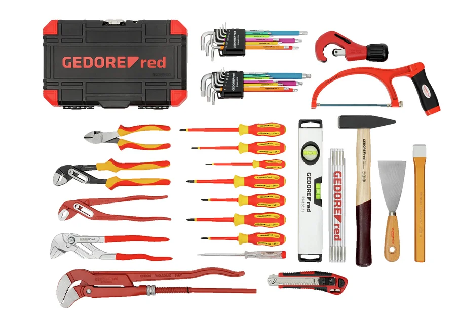 GEDOREred Sanitär 72-piece tool trolley, product image no. 3