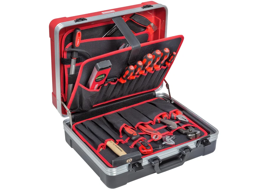 GEDOREred BASIS universal set in tool case, 72-piece, product image