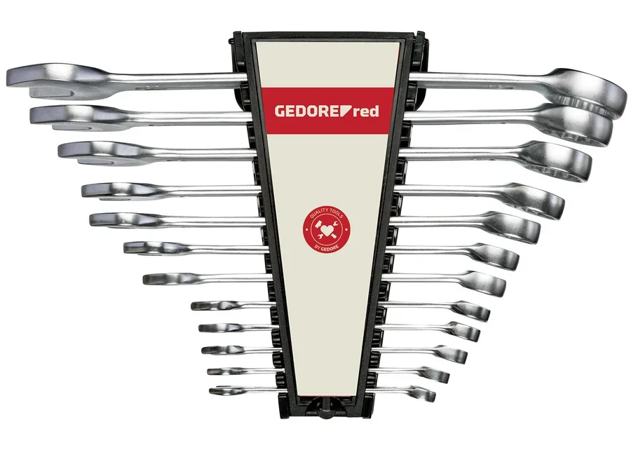 GEDOREred 12-piece metric combination wrench set, catalog image no. 5