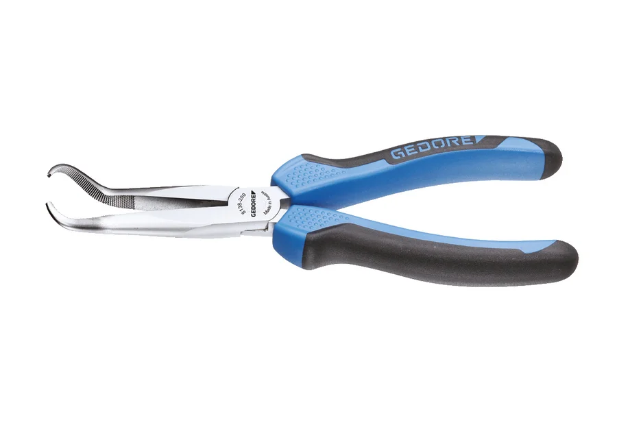 GEDORE mechanic's pliers without cutter, angled at 30°, product image no. 2