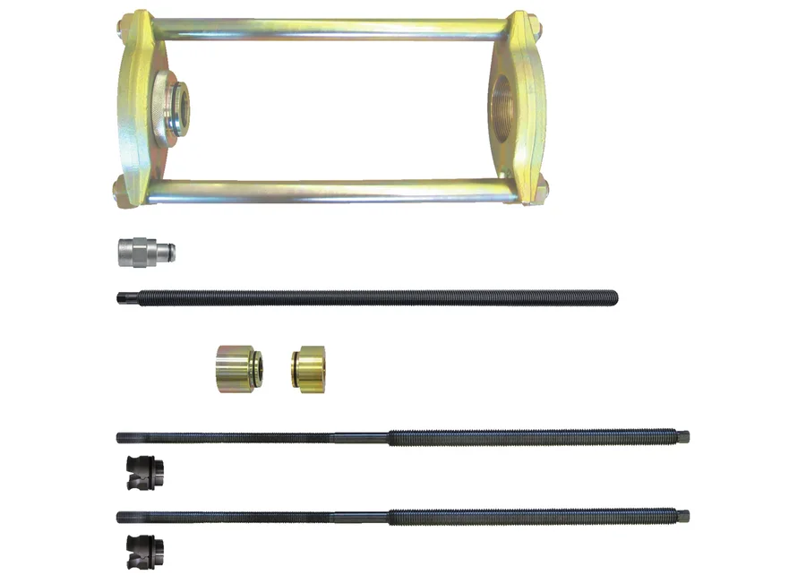 GEDORE Automotive drive unit with hydraulic press frame, catalogue image