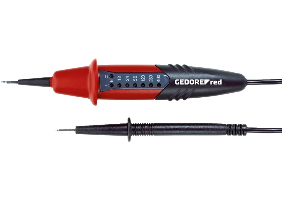 GEDOREred universal voltage tester, catalog image