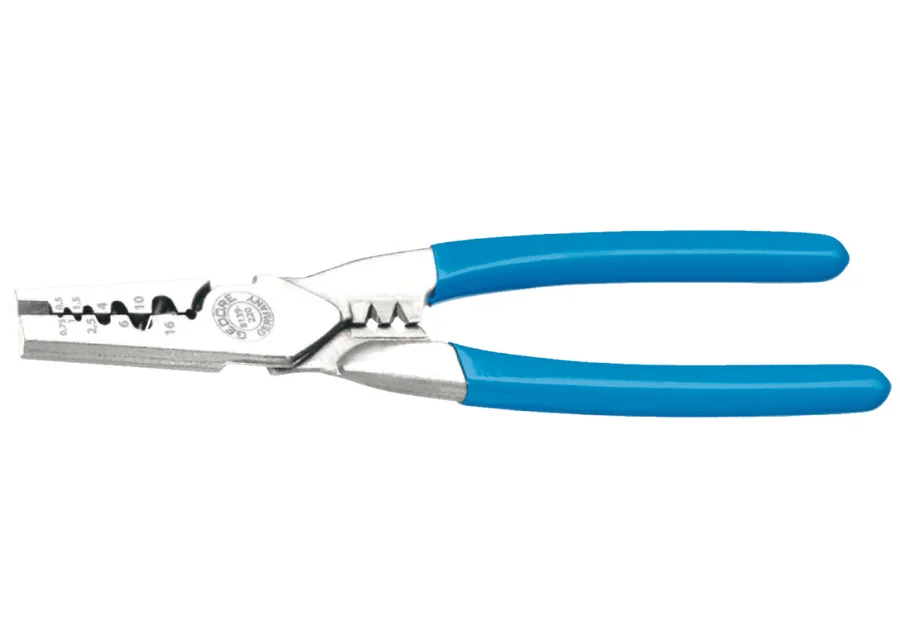 GEDORE wire-end ferrule crimping pliers, catalog image no. 3