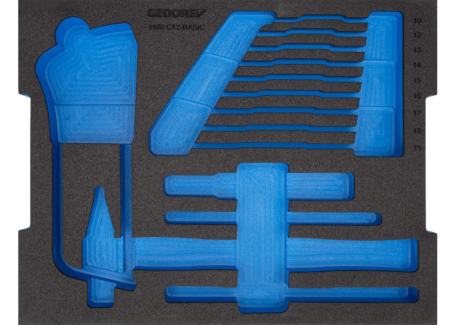 GEDORE empty foam insert for L-BOXX® 136, catalog image