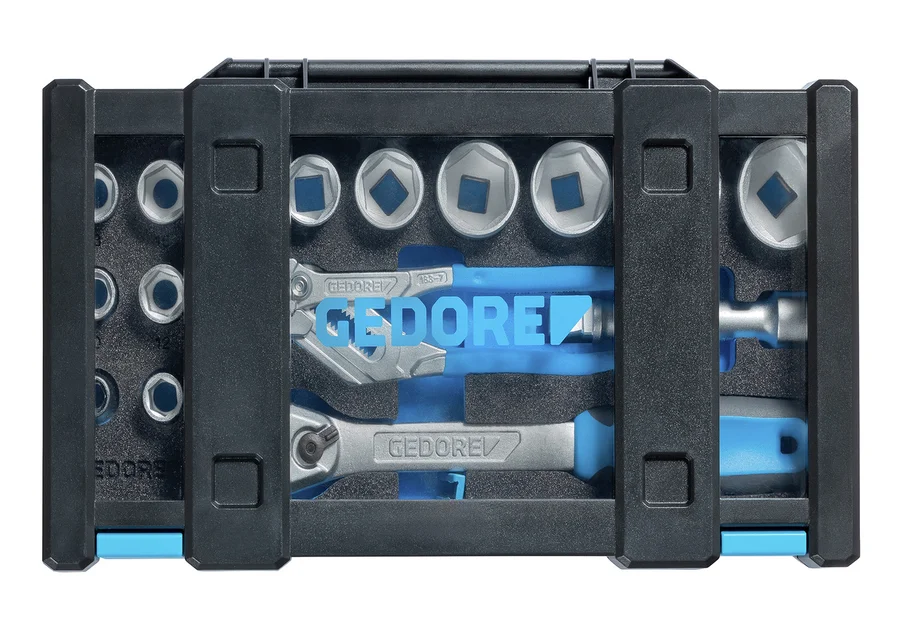GEDORE socket set with pliers wrench, product image no. 3