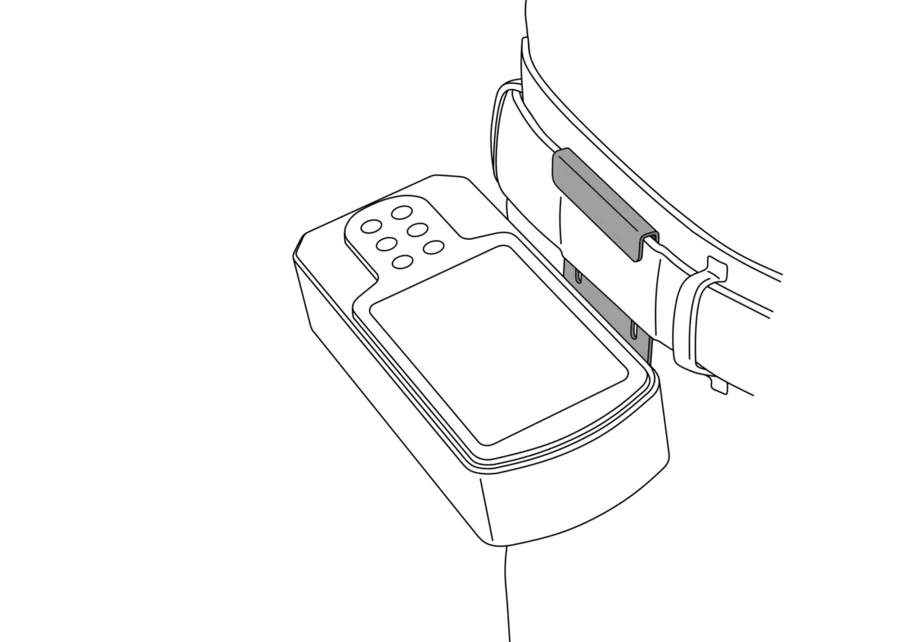 GEDORE belt holder, application image