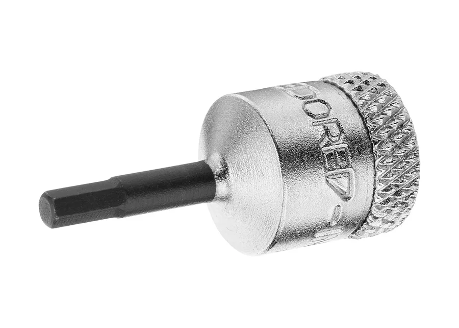 GEDORE 1/4" screwdriver bit socket for hexagon socket screws, product image