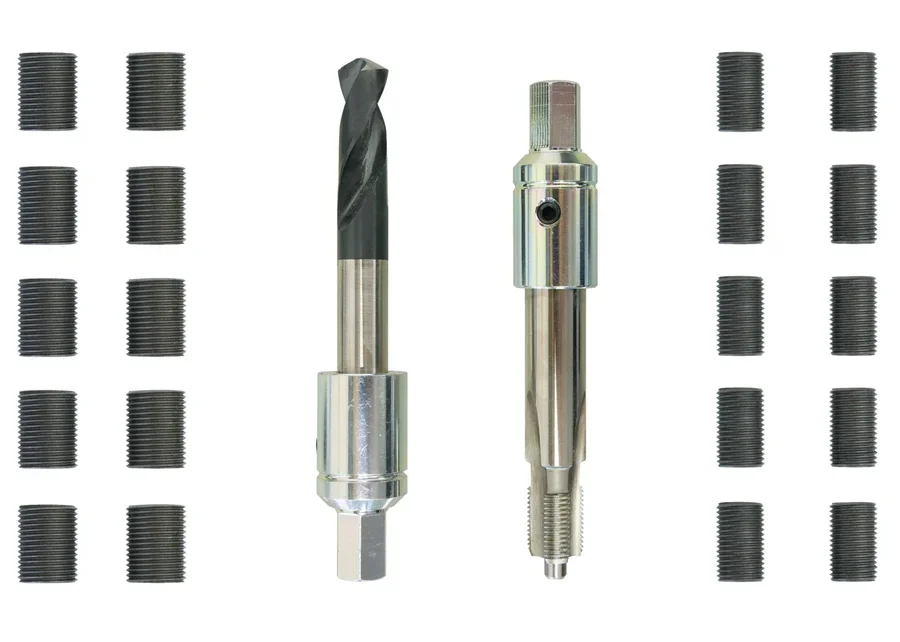 GEDORE Automotive M8x1 + M10x1 glow plug tool set, detail image