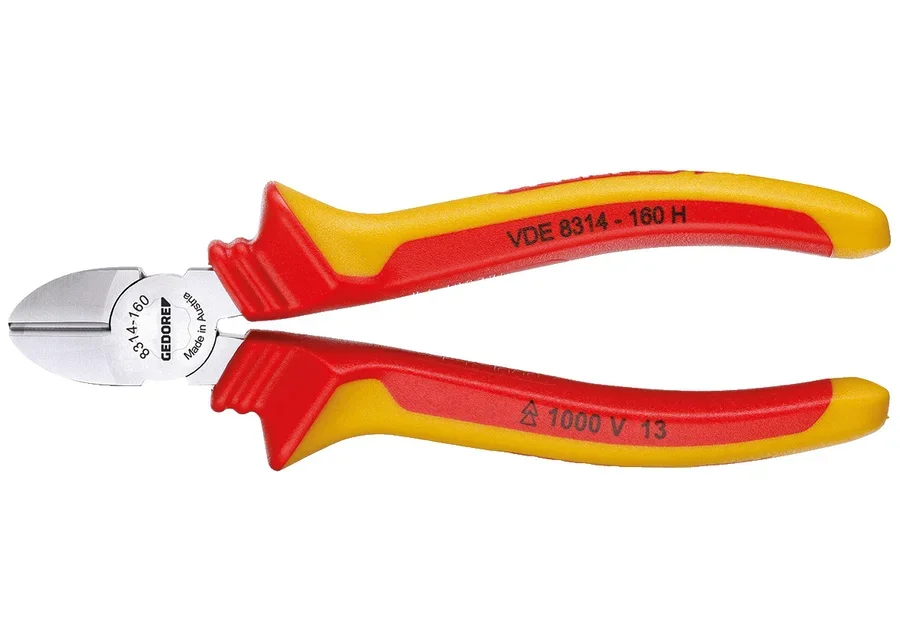 GEDORE VDE diagonal cutters with sleeve insulation, catalog image