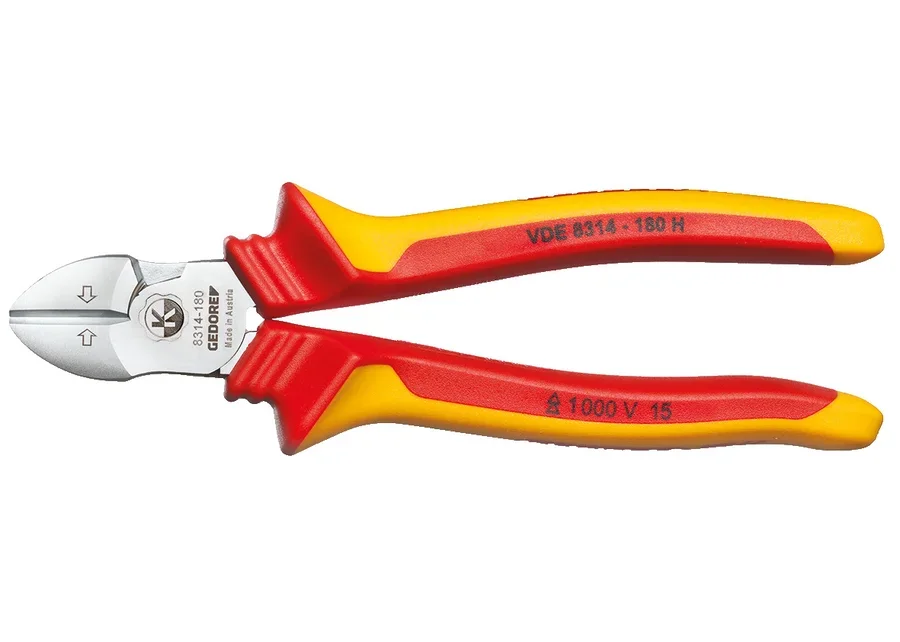 GEDORE VDE heavy-duty side cutters with sleeve insulation, catalogue image no. 3