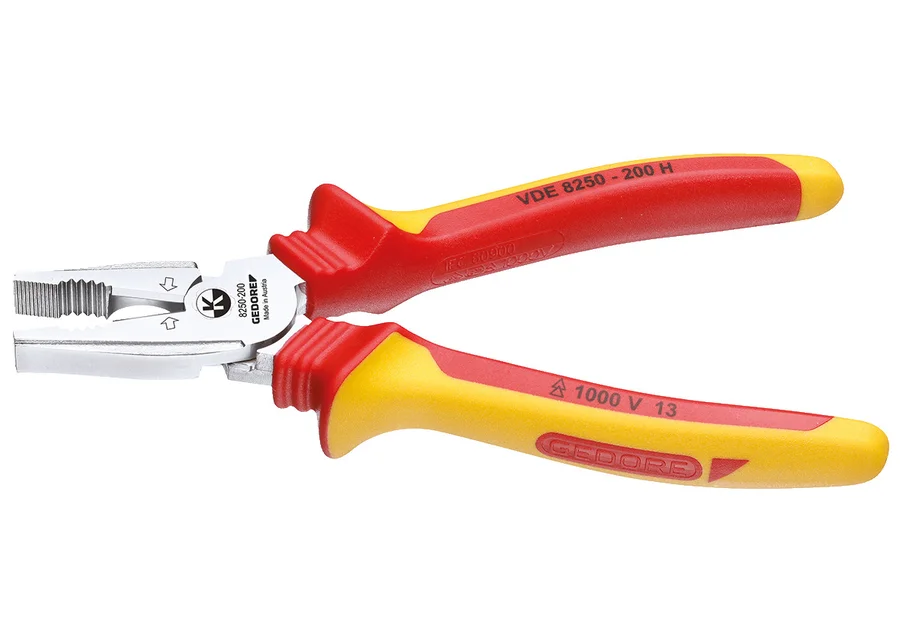 GEDORE VDE heavy-duty combination pliers with sleeve insulation, product image no. 2