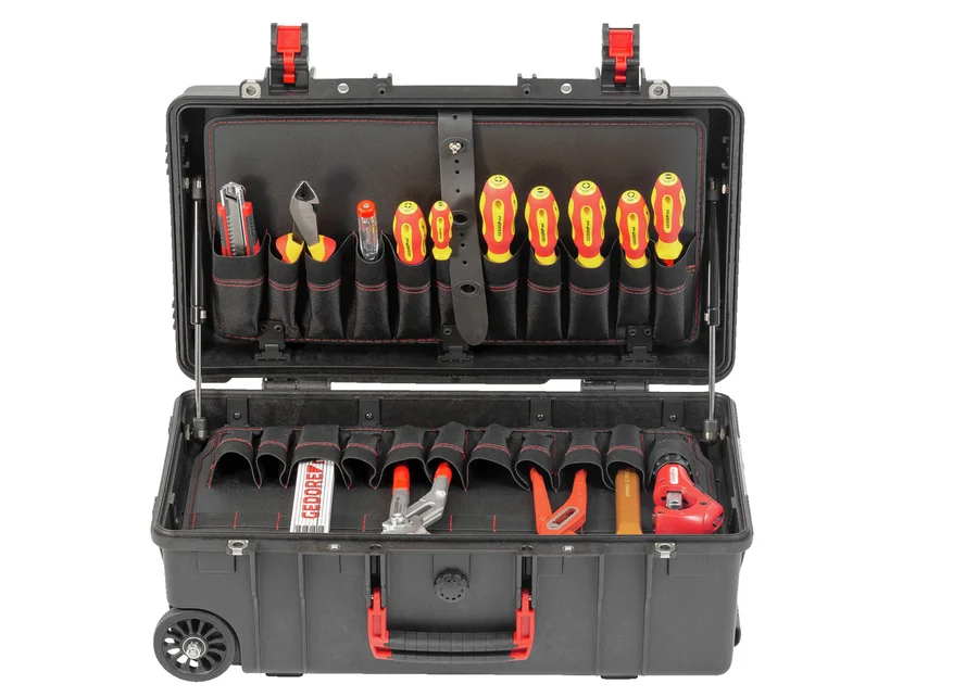 GEDOREred Sanitär 72-piece tool trolley, catalog image