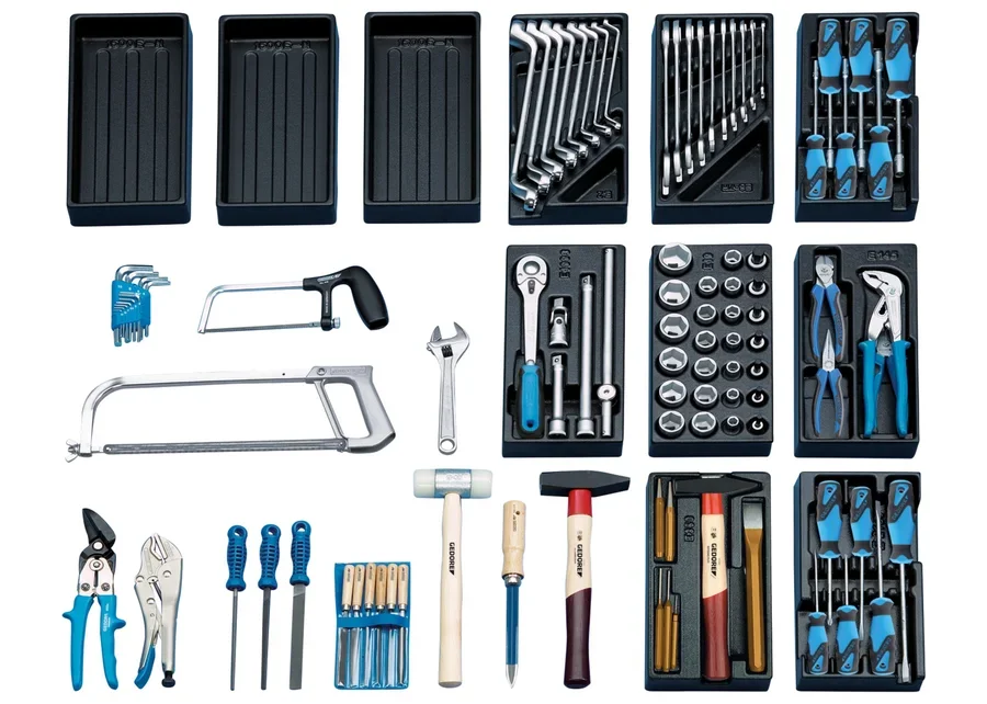 GEDORE 100-piece universal tool assortment, catalogue image no. 1