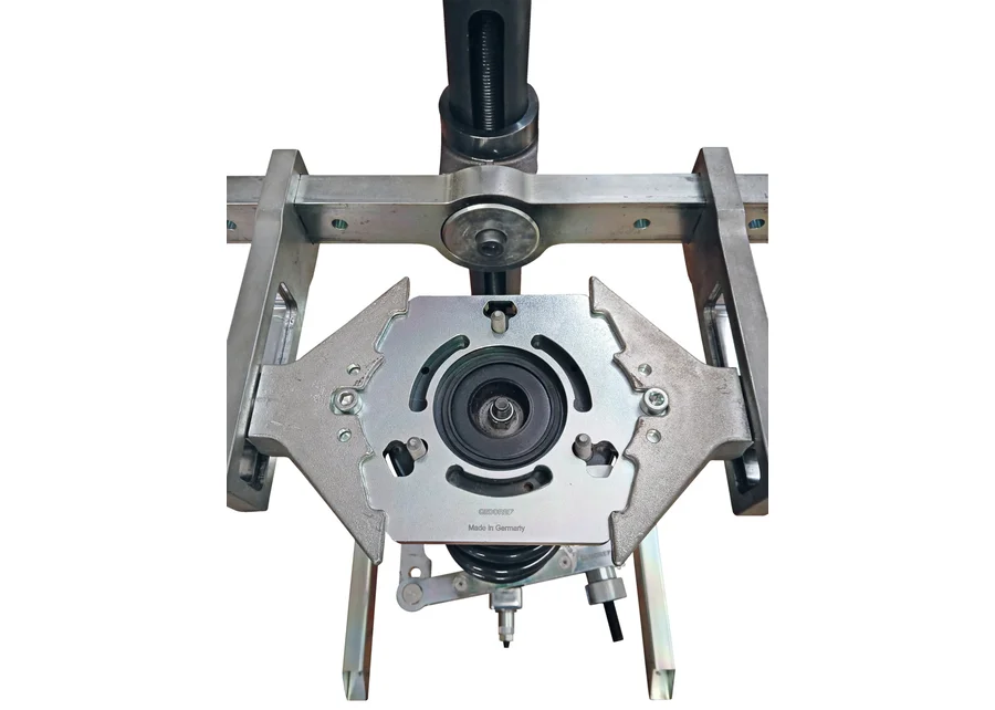 GEDORE Automotive spring seat support plate, application image