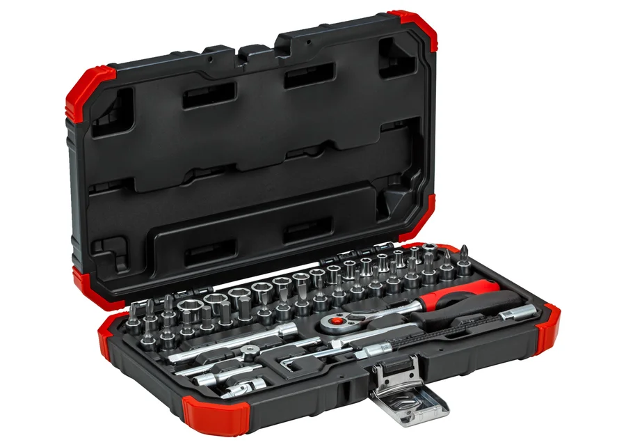 GEDOREred Steckschlüssel-Satz 1/4" 46-teilig, Produktbild Nummer 2