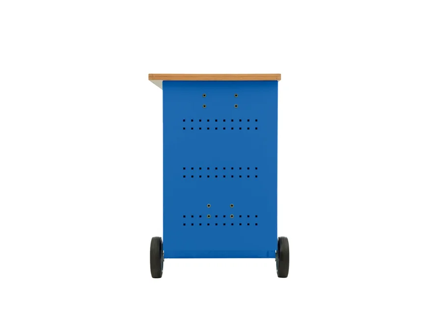 GEDORE rolling workbench with extra-wide drawers, product image no. 1