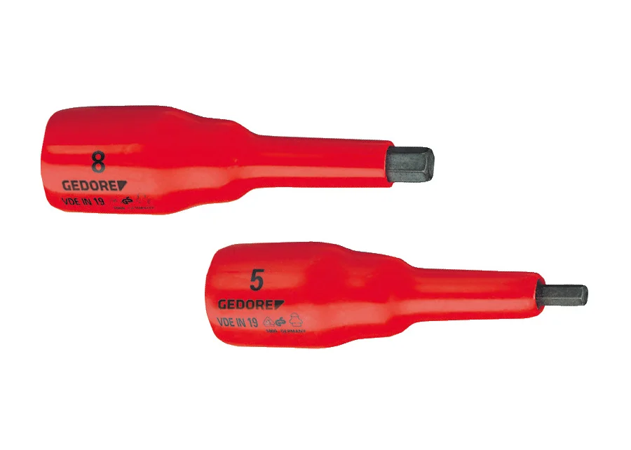 GEDORE VDE 1/2" screwdriver bit socket for hexagon socket screws, product image