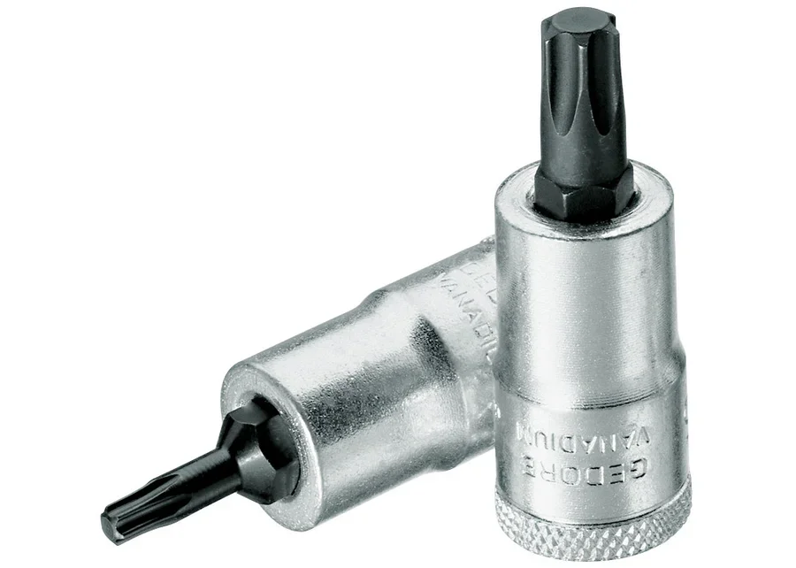 GEDORE 3/8" screwdriver bit socket for internal TX screws, catalogue image