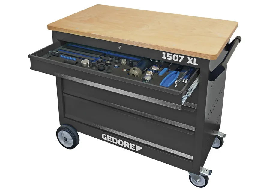 GEDORE Automotive roller cabinet with â€œBearings and bushesâ€ assortment, catalogue image no. 2