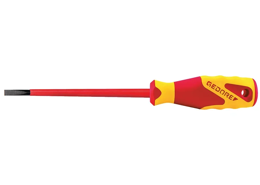 GEDORE VDE screwdriver for slotted screws, catalog image