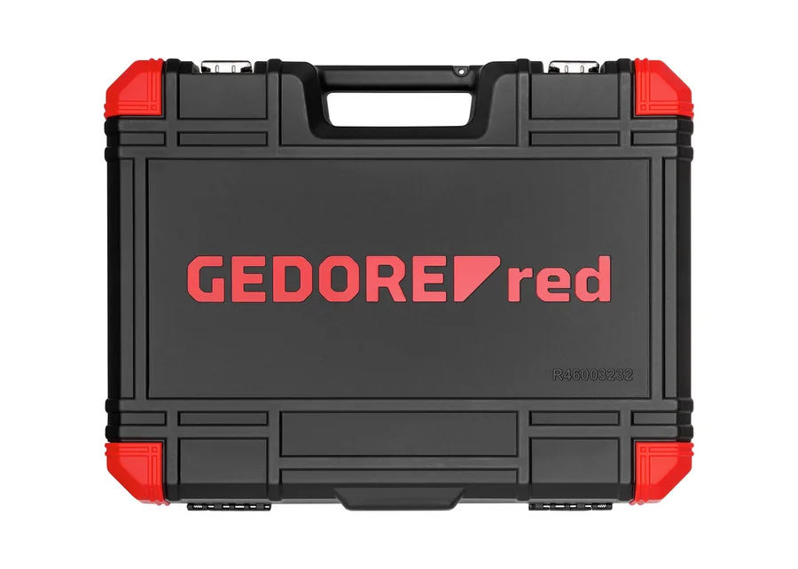 GEDOREred Steckschlüssel-Satz 1/4"+1/2" 232-teilig, Produktbild Nummer 5