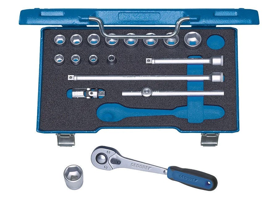 GEDORE Steckschlüssel-Satz 3/8" 22-teilig, Produktbild