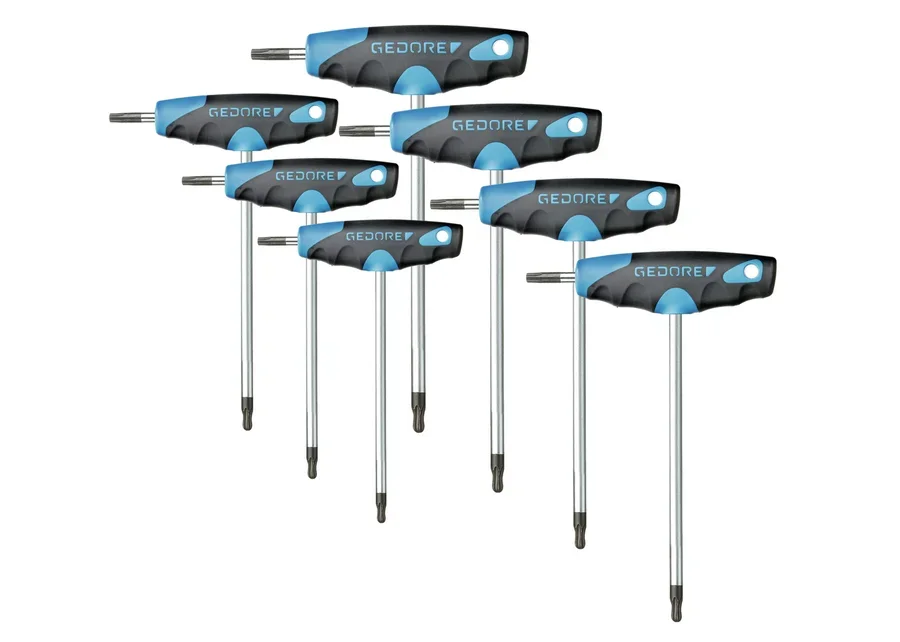 GEDORE 7-piece TX angle screwdriver set, catalog image