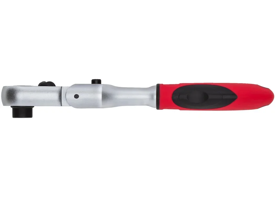 GEDOREred 1/4" 2K jointed reversible bit ratchet, product image