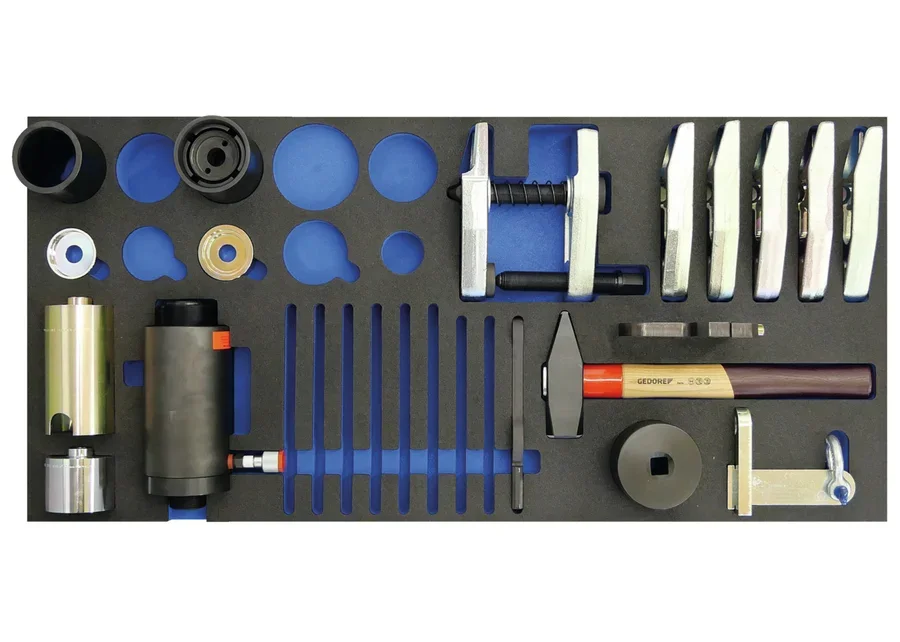 GEDORE Automotive Rollwerkbank mit Sortiment "NFZ Achse", Detailbild Nummer 2
