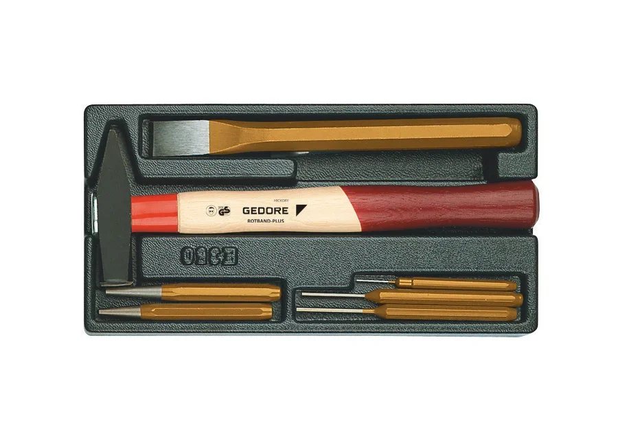GEDORE chisel assortment in 1/3 ES module, catalogue image