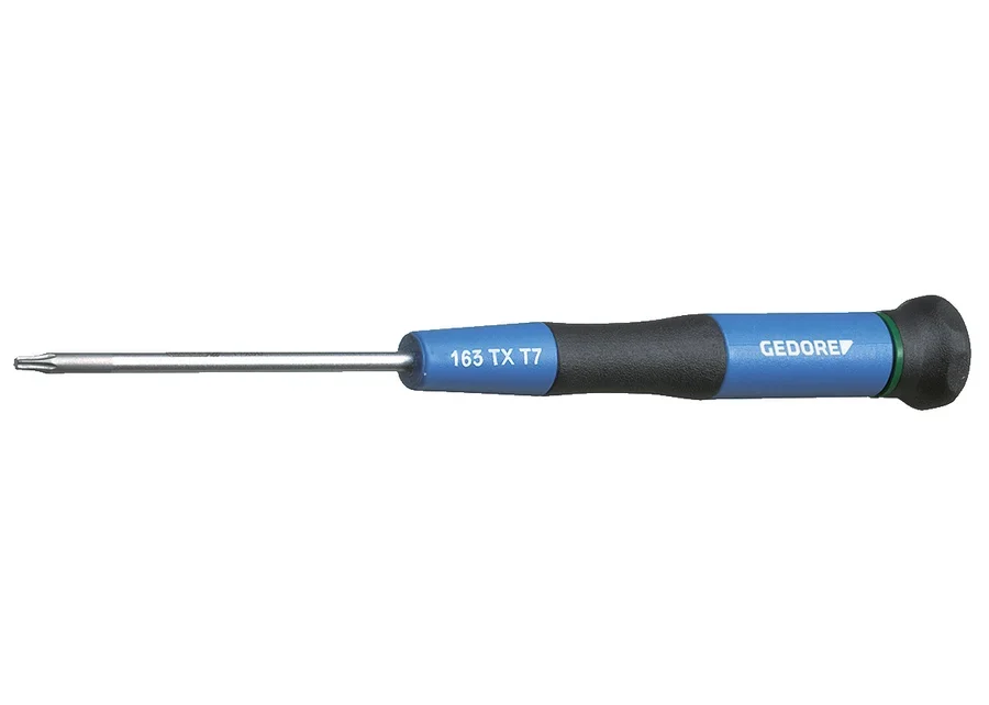 GEDORE electronics screwdriver for internal TX screws, catalogue image