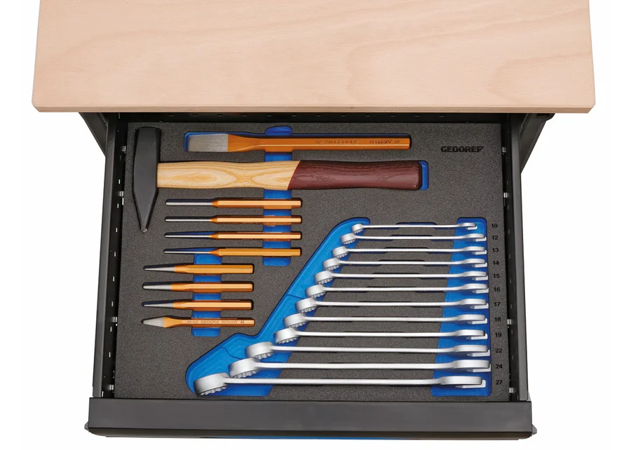 GEDORE tool assortment in CT module for B2, 22-piece, product image