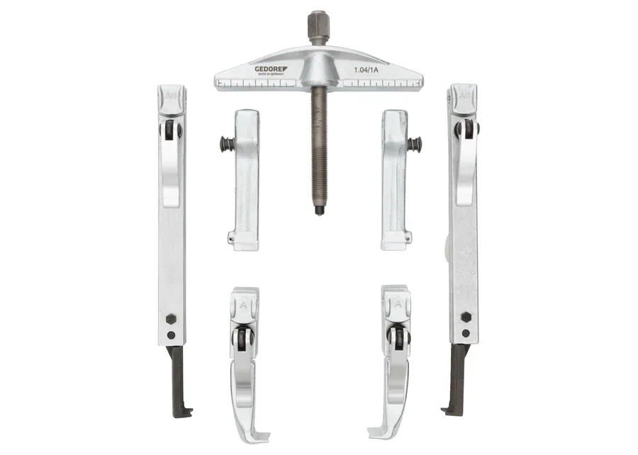 GEDORE puller set, 2-arm, 9-piece, product image no. 3