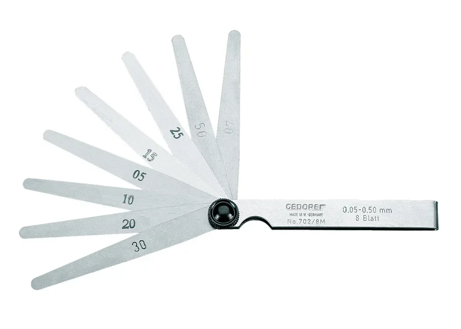 GEDORE feeler gauge set, catalogue image