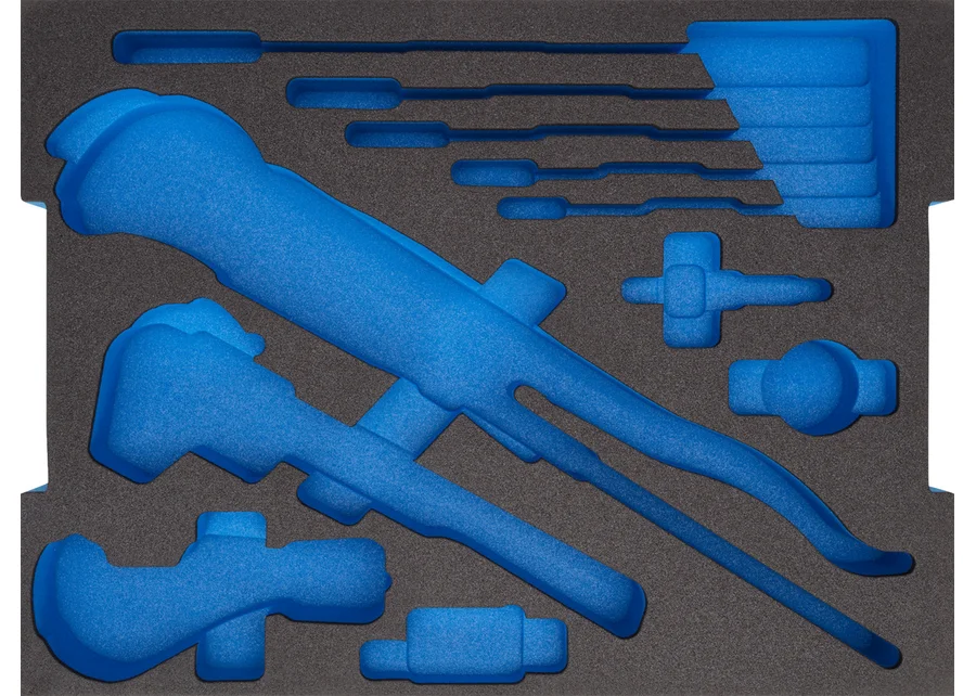 GEDORE empty foam insert for L-BOXX® 136, catalog image no. 1
