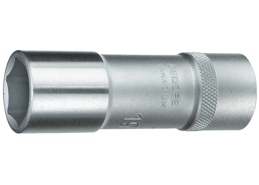GEDORE long 1/2" 6-point UD-profile socket insert, catalog image no. 1