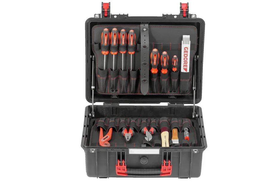 GEDOREred Meister XL 101-piece tool case, catalog image