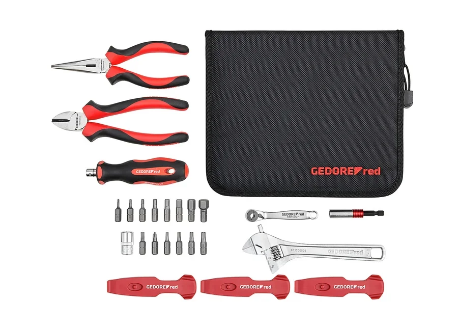 GEDOREred workshop bike set, catalog image