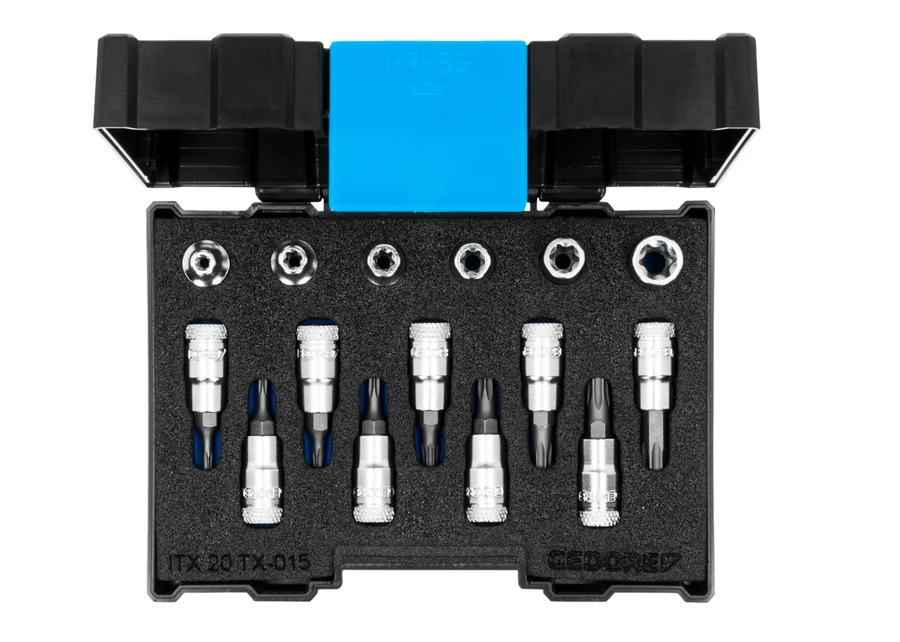 GEDORE Schraubendreher-Satz 1/4" 15-teilig, Produktbild Nummer 1