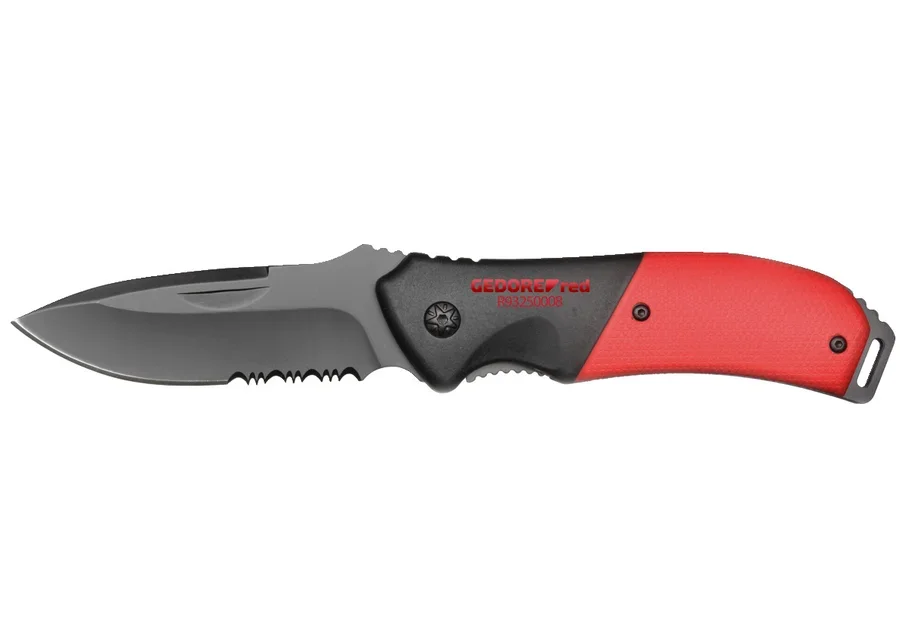 GEDOREred pocket knife with 2K handle, catalog image