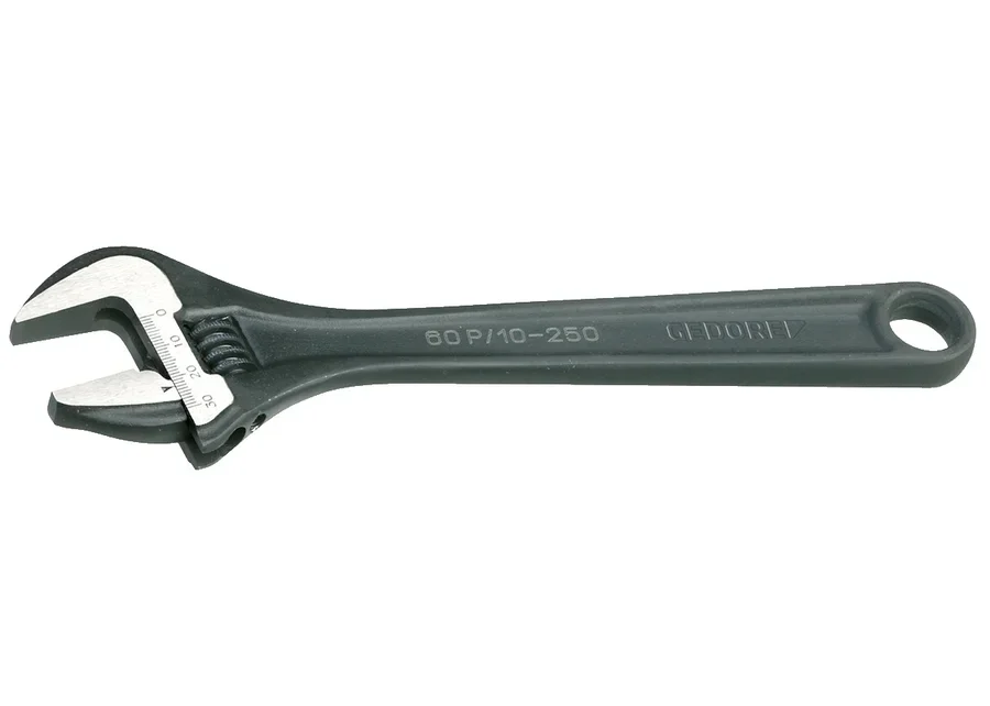 GEDORE adjustable open-end wrench, phosphated, catalogue image no. 2