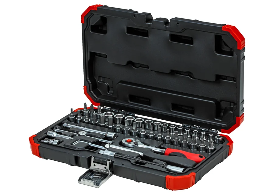 GEDOREred Steckschlüssel-Satz 1/4" 46-teilig, Produktbild Nummer 3