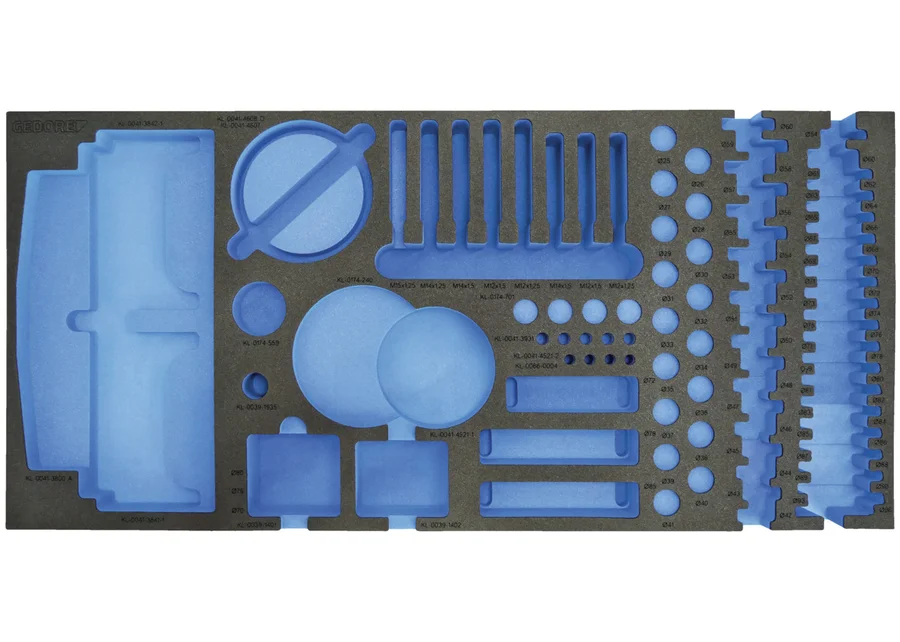 GEDORE Automotive foam insert, detail image