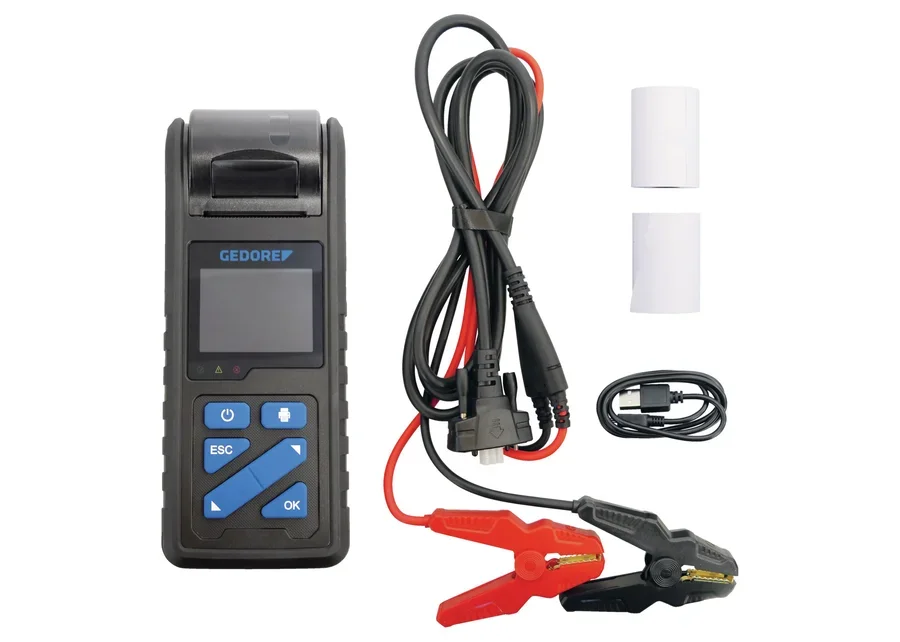 GEDORE Automotive battery tester, detail image