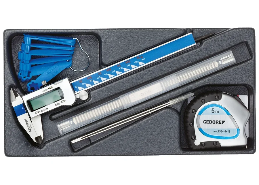 GEDORE measuring tool assortment in 1/3 ES module, catalogue image