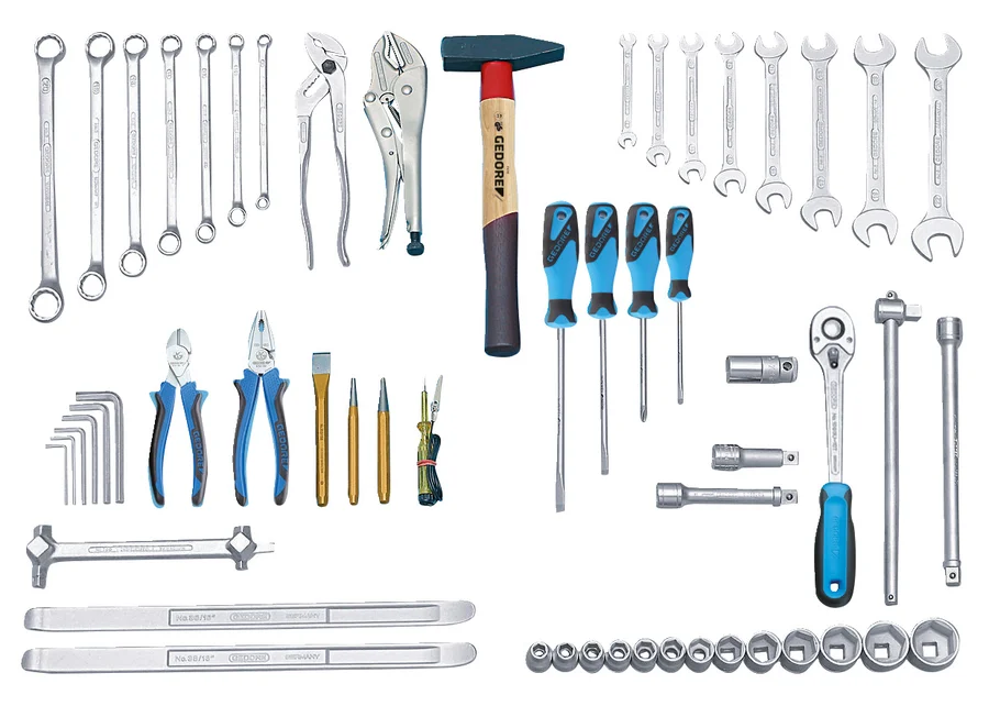 GEDORE 57-piece tool assortment, catalog image