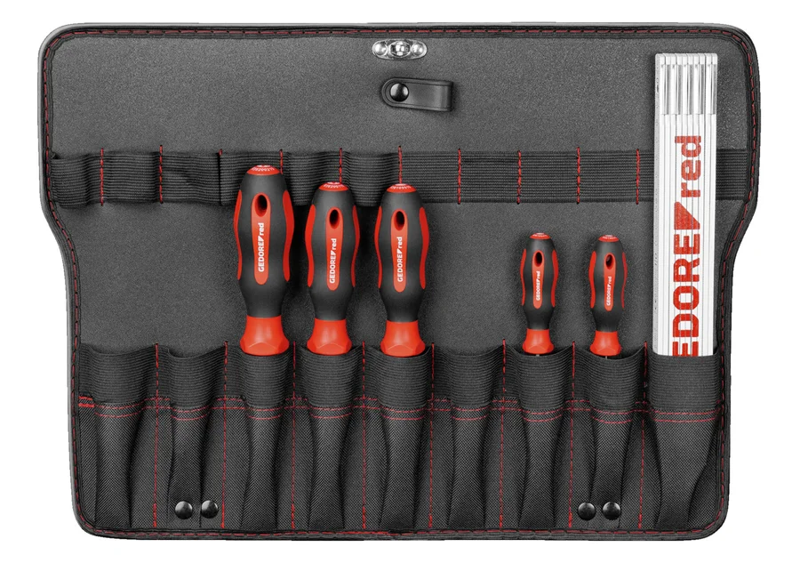 GEDOREred Azubi L tool case, 57-piece, product image no. 4
